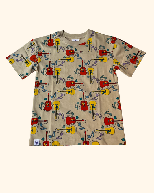 T-shirt Gitaar